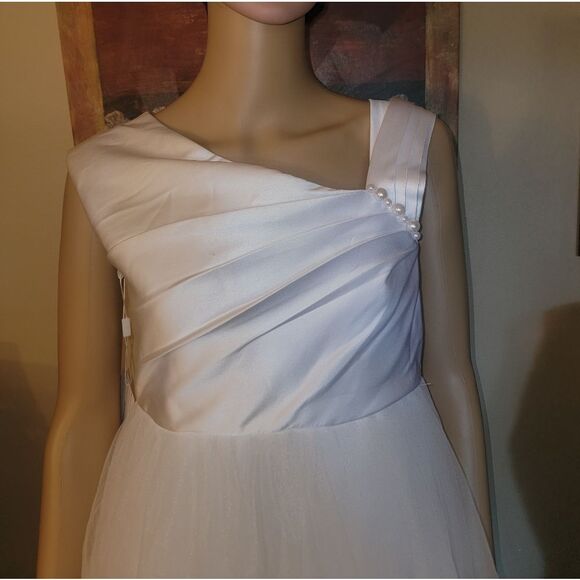 🆕️👗New Trend Flower Girl Dress, First Communion Dress, White - Sz 10 - Picture 2 of 11